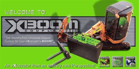 xboom mini excavator|x boom excavator coupling system.